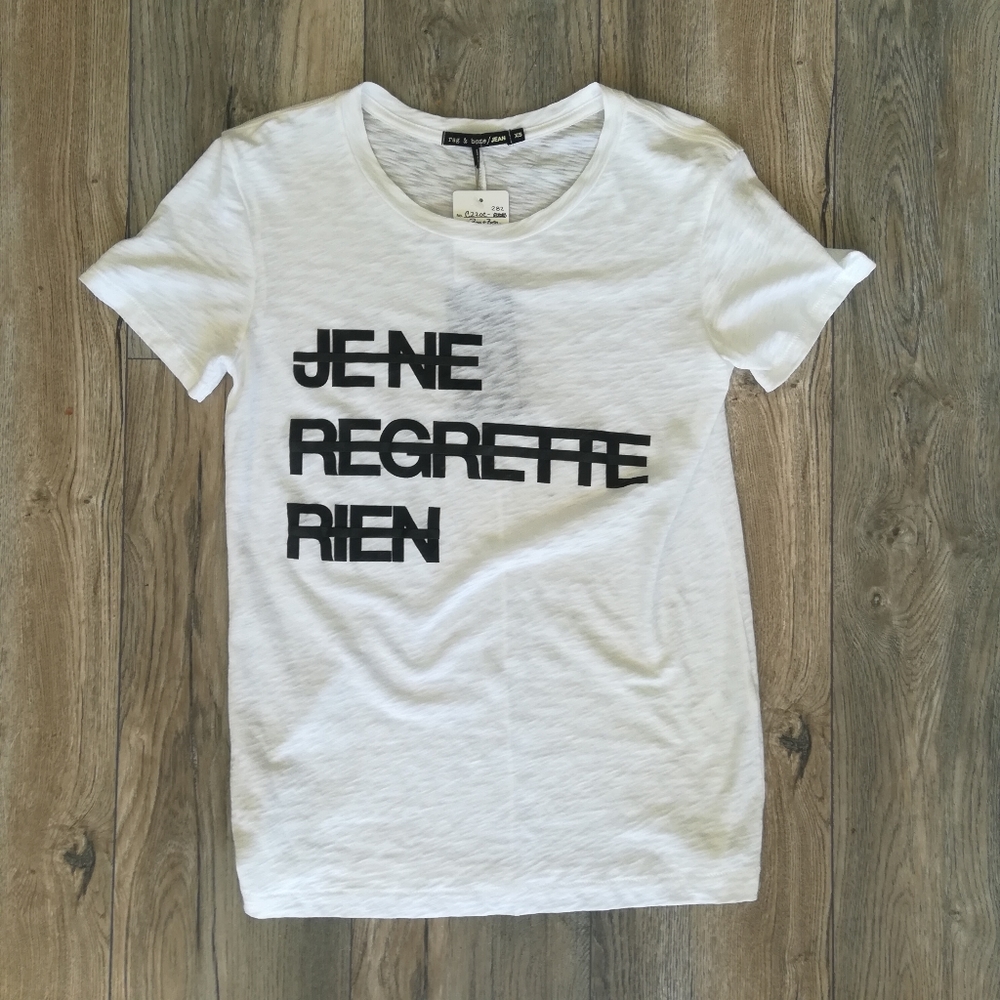 White Graphic Tee